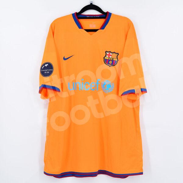 2006-07 Barcelona Home L/S Shirt Ronaldinho #10 Nike (Very Good) M –  Kitroom Football