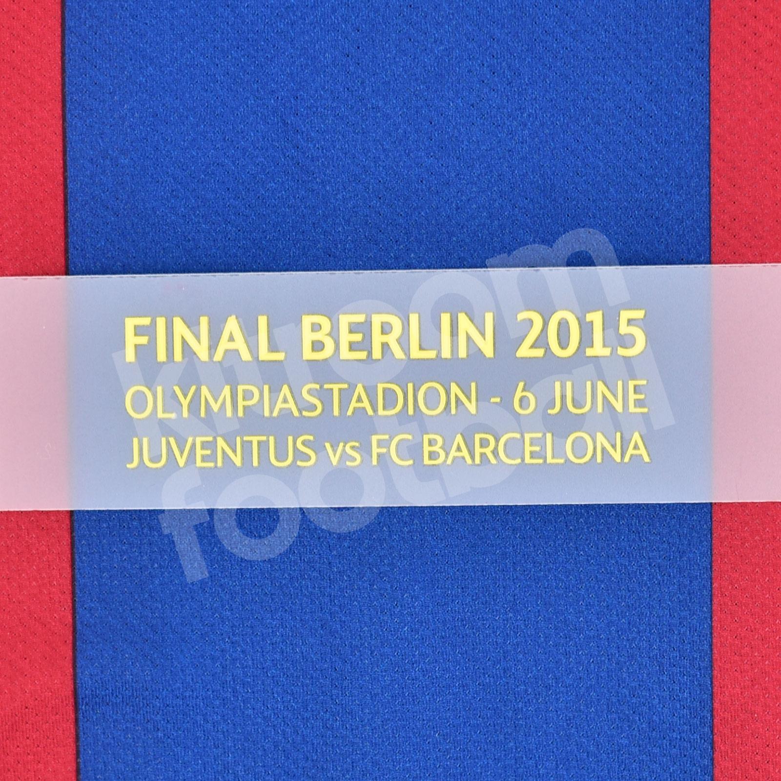 FC Barcelona are set to debut 2015 World Champions patch