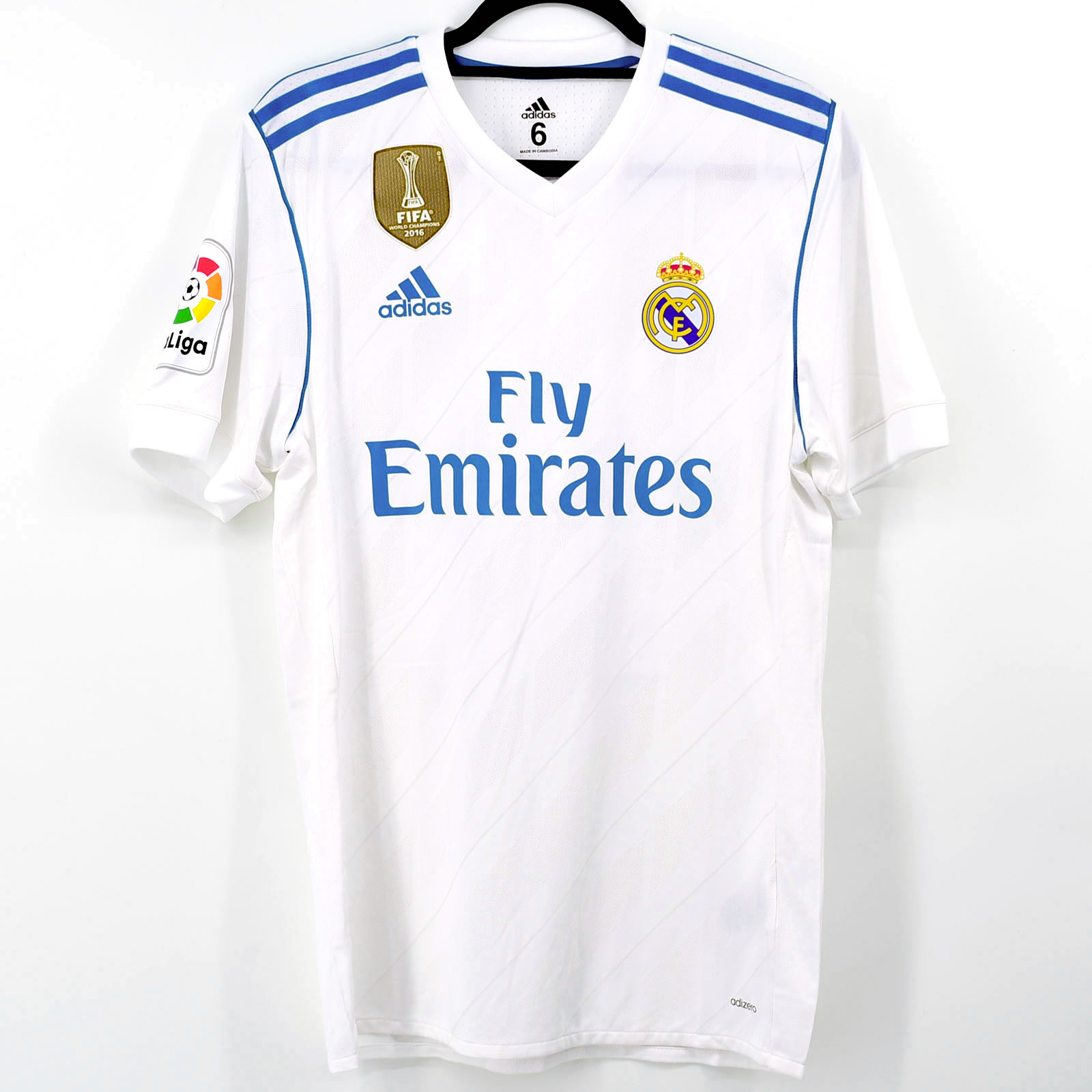 Match worn best sale shirt real madrid