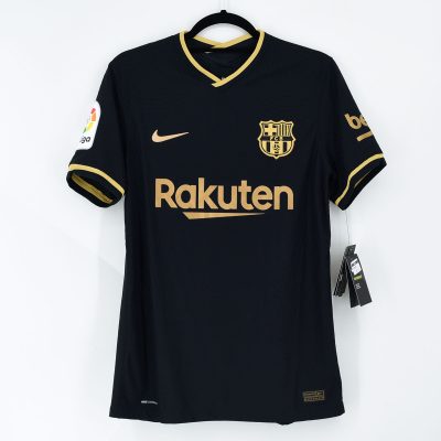 2020-21 Barcelona Away Match Shirt La Liga - Kitroom Football