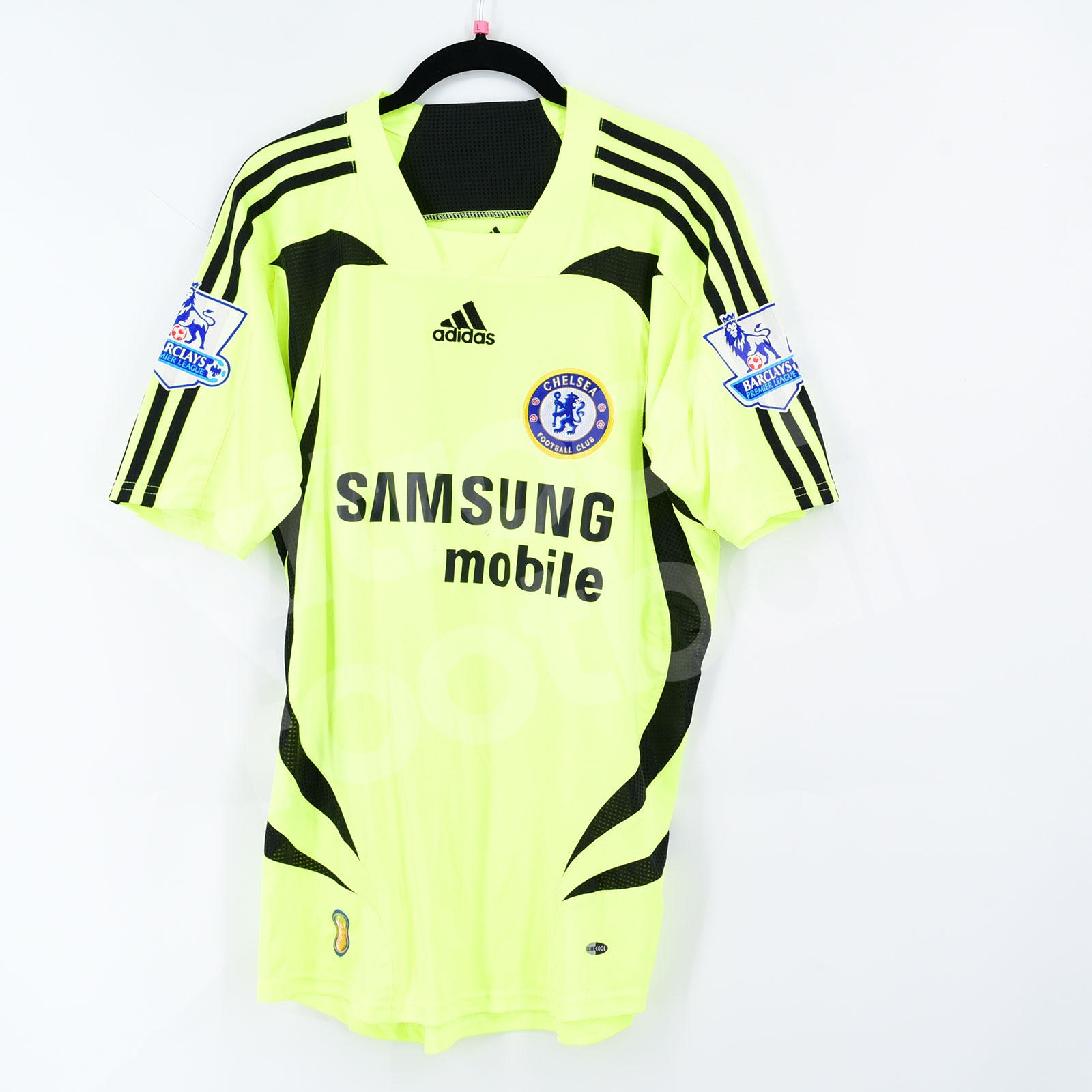 Chelsea F.C. Away 2007/2008 Football Shirt - Club Football Shirts