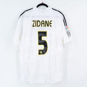 2002-03 Real Madrid Away Shirt #5 ZIDANE (Very Good) M – Kitroom Football