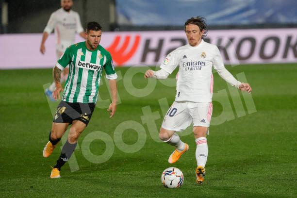 2020-21 Real Madrid Home Shirt #10 MODRIC Match Worn La Liga – Kitroom  Football