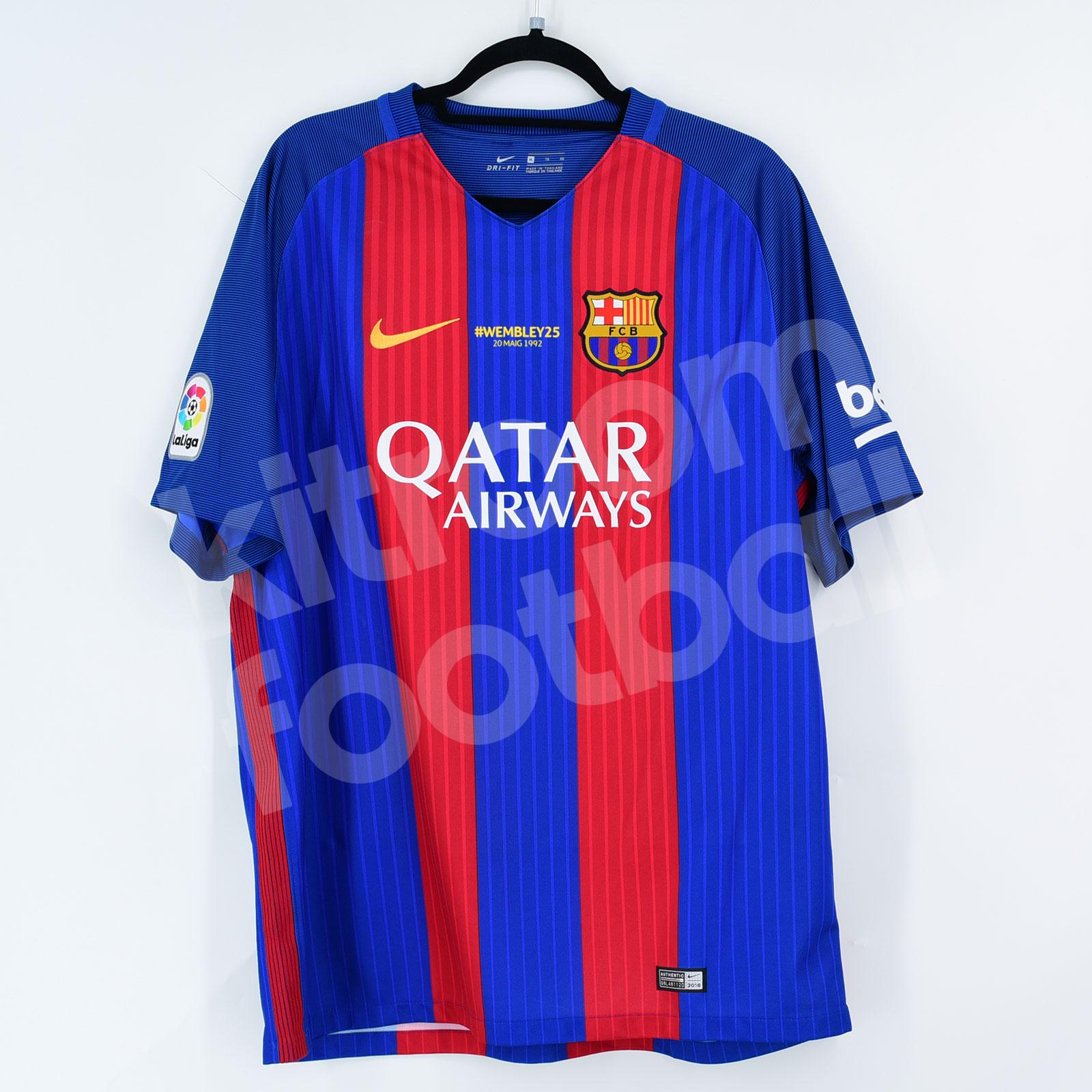 2018-19 Barcelona Player Issue Home Shirt #10 MESSI Champions League XL **  – Kitroom Football