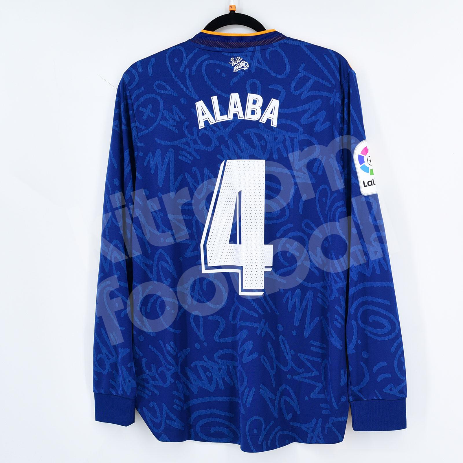 Real Madrid Jersey ALABA #4 Custom Away Soccer Jersey 2022/23