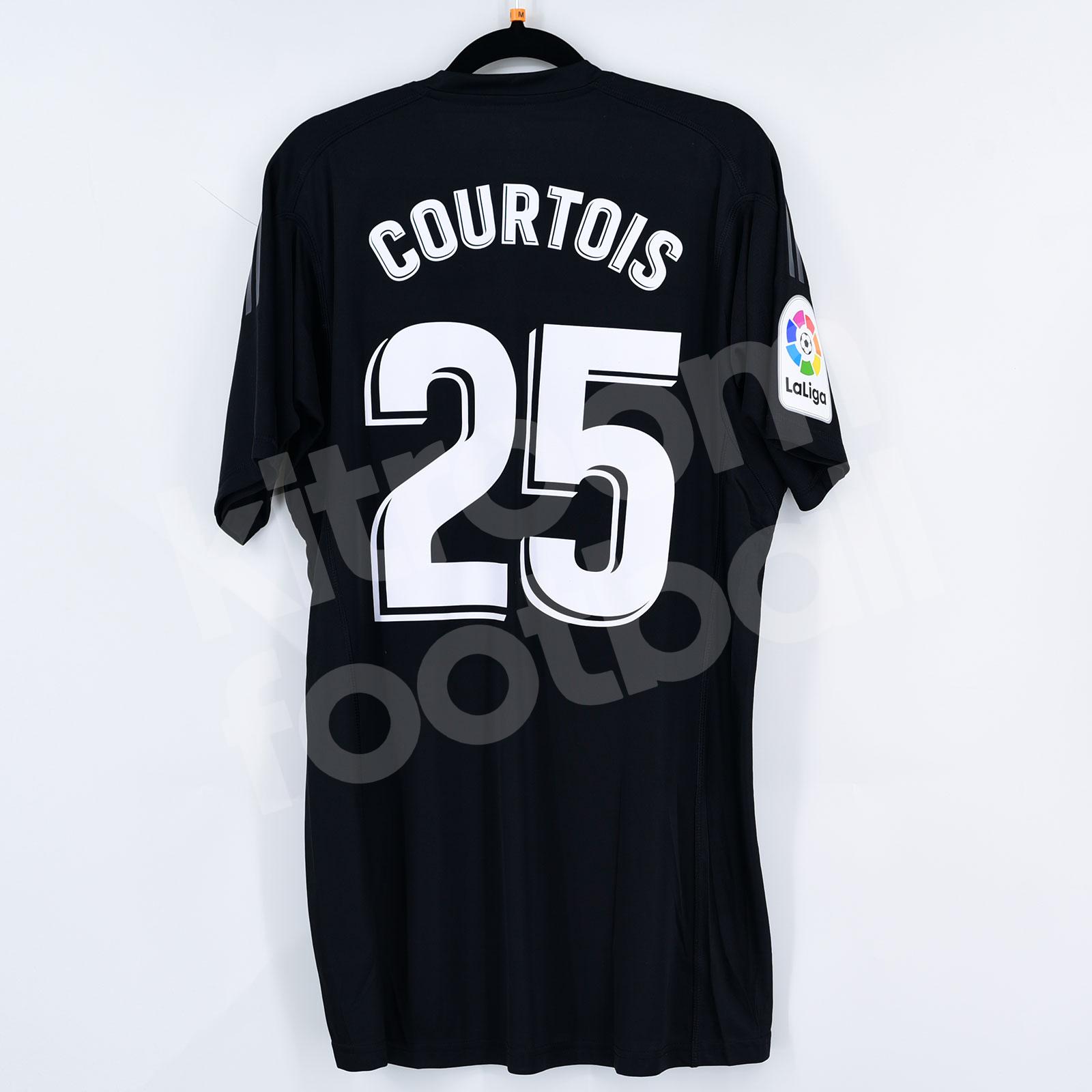 wholesale Real Madrid #25 Courtois Grey Goalkeeper Soccer Club