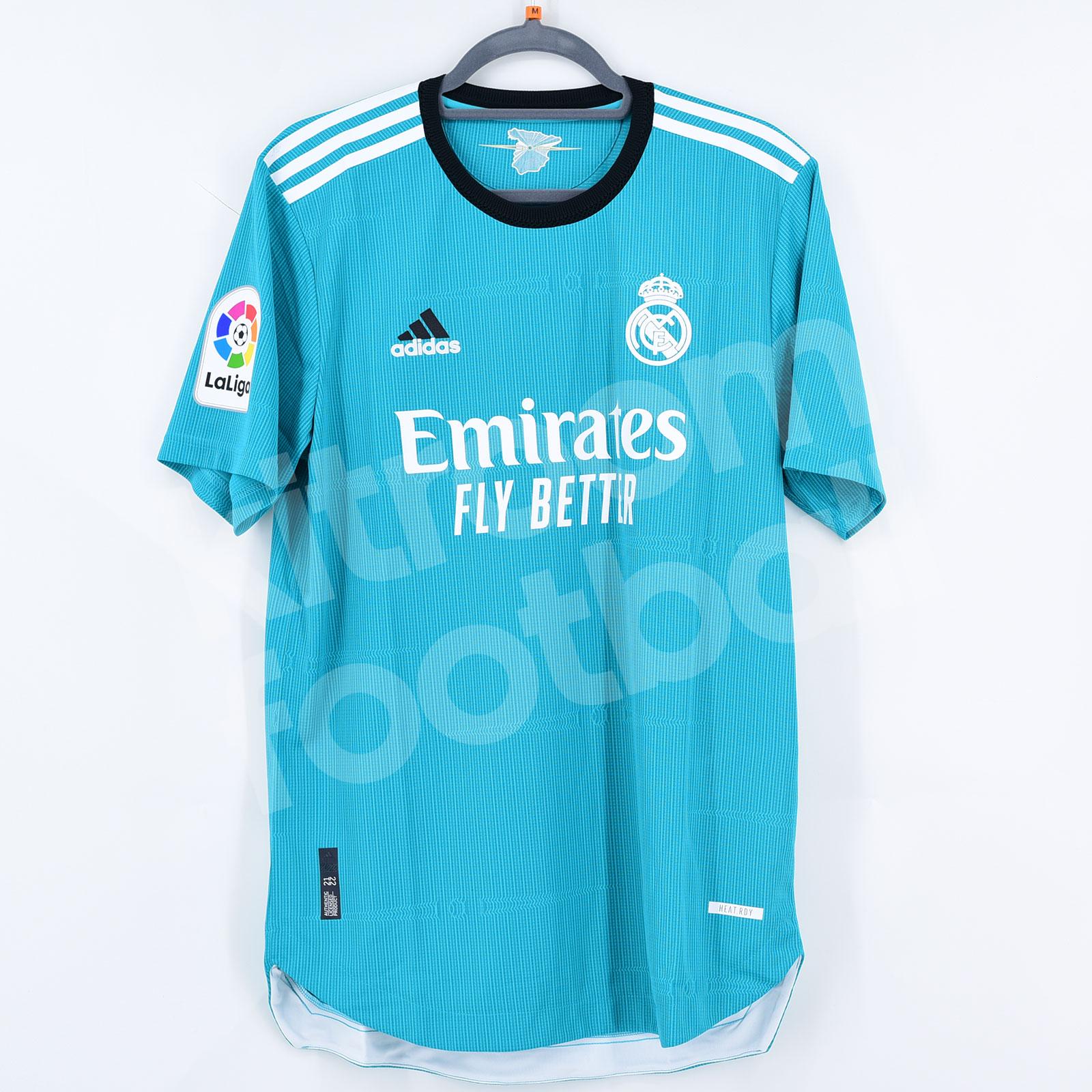 2021-22 Real Madrid Home Match Authentic Shirt #9 BENZEMA *BNWT* L