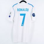 2017-18 Real Madrid Home Shirt #7 RONALDO Adidas (Excellent) L Climacool –  Kitroom Football