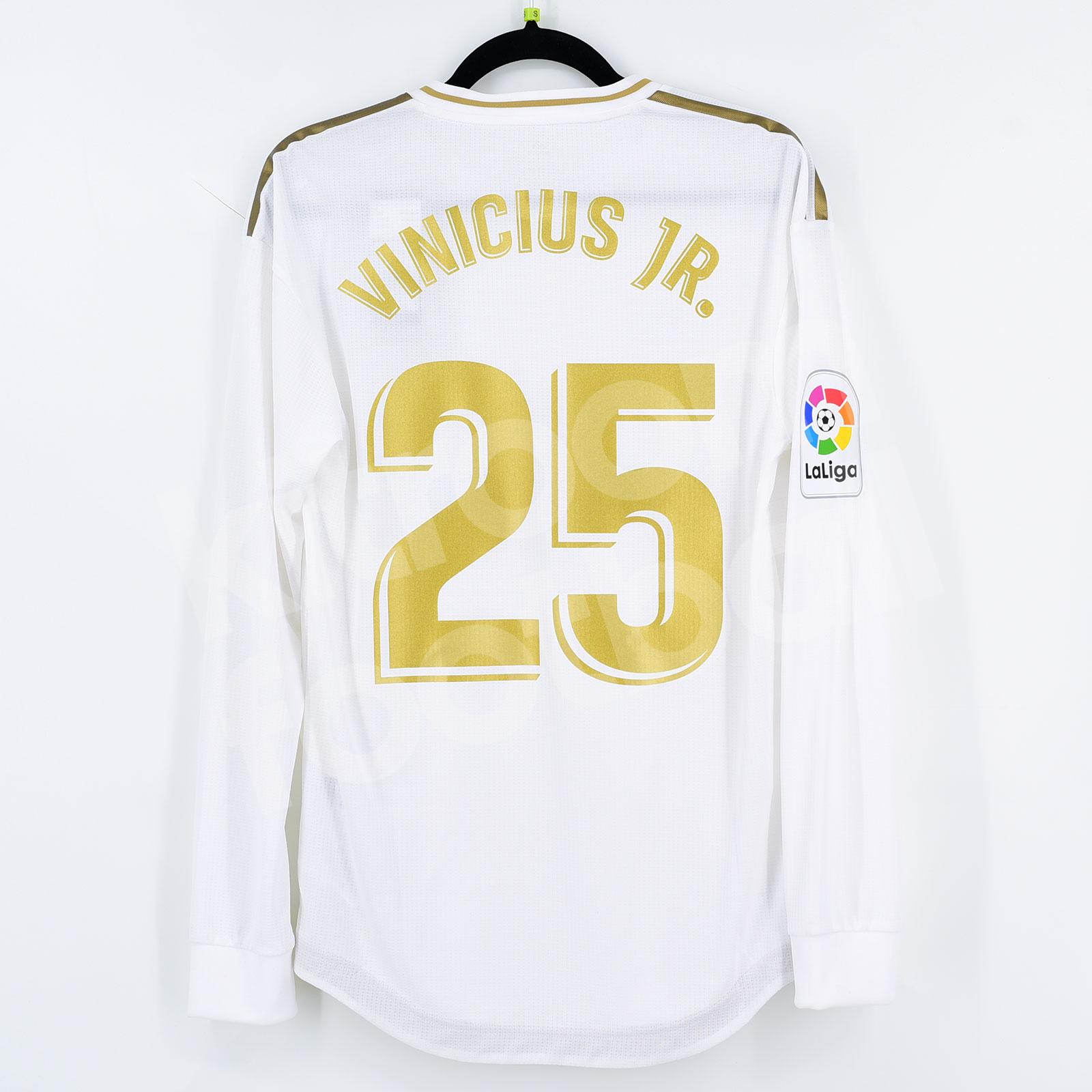 2019/20 Vinicius Jr. Real Madrid Home L/S Authentic Jersey - Soccer Master