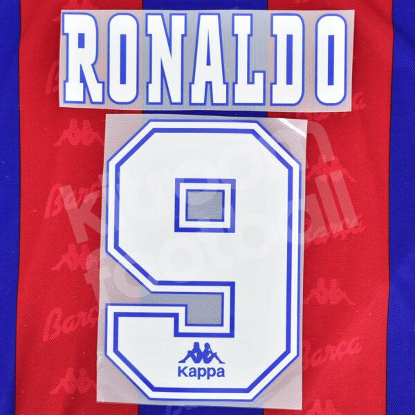 Ronaldo Nazario R9 - FcBarcelona Kappa Player Soccer Jersey - Catawiki