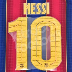 Official Reissue 2006-07 Barcelona Name Set #19 MESSI Sipesa – Kitroom  Football