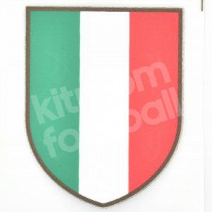 Red Coppa Italia Circle Patch And Chest Scudetto Patch Heat Transfer Badge