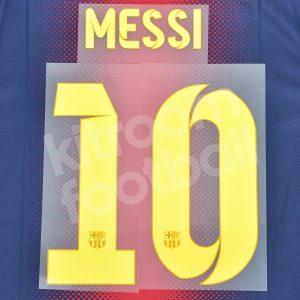 Official Reissue 2006-07 Barcelona Name Set #19 MESSI Sipesa – Kitroom  Football