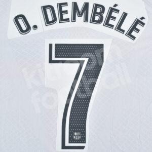 2022-23 Real Madrid Home Name Number Set #9 BENZEMA Repro La Liga – Kitroom  Football