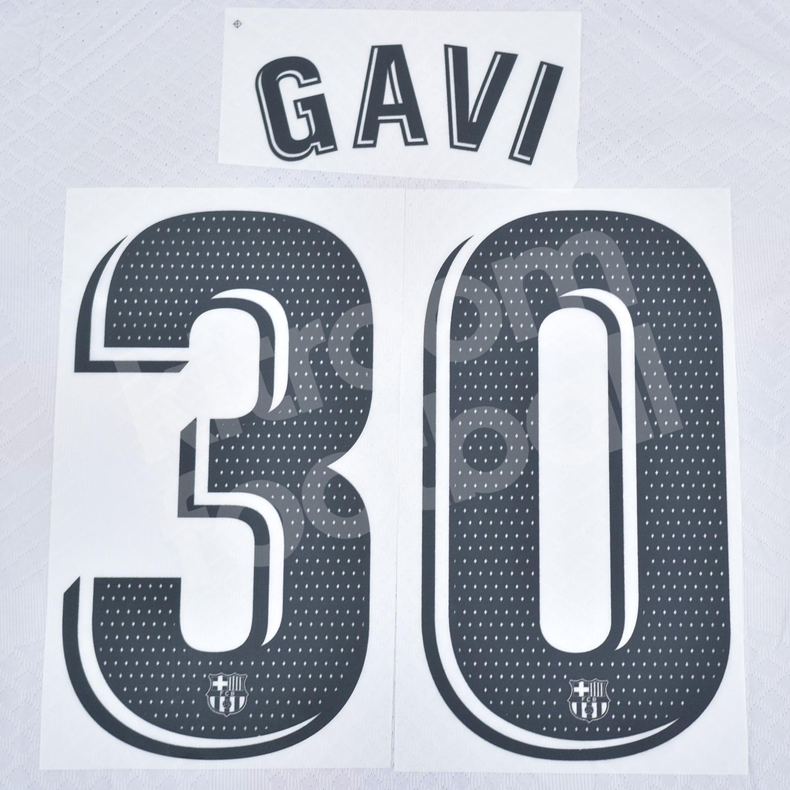 La Liga confirm Gavi will revert to his old No. 30 shirt at