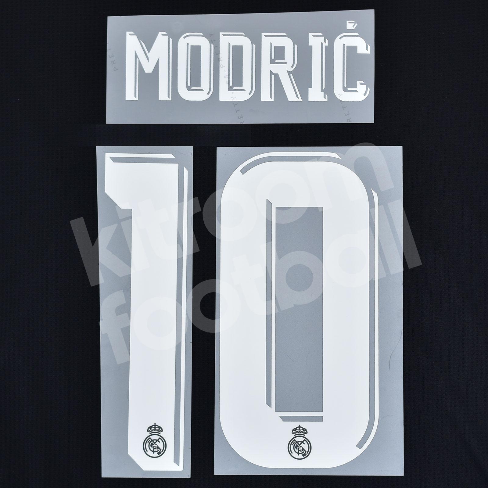 Real Madrid Away Shirt 2022-23 - Womens with Modric 10 printing