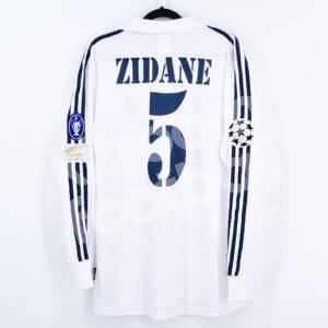 2002-03 Real Madrid Away Shirt #5 ZIDANE (Very Good) M – Kitroom Football