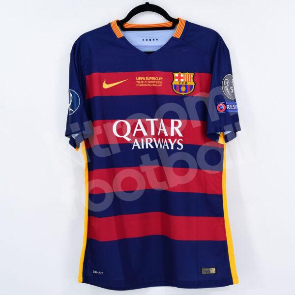 2015 NIKE BARCELONA MESSI #10 Soccer Jersey & Shorts Qatar