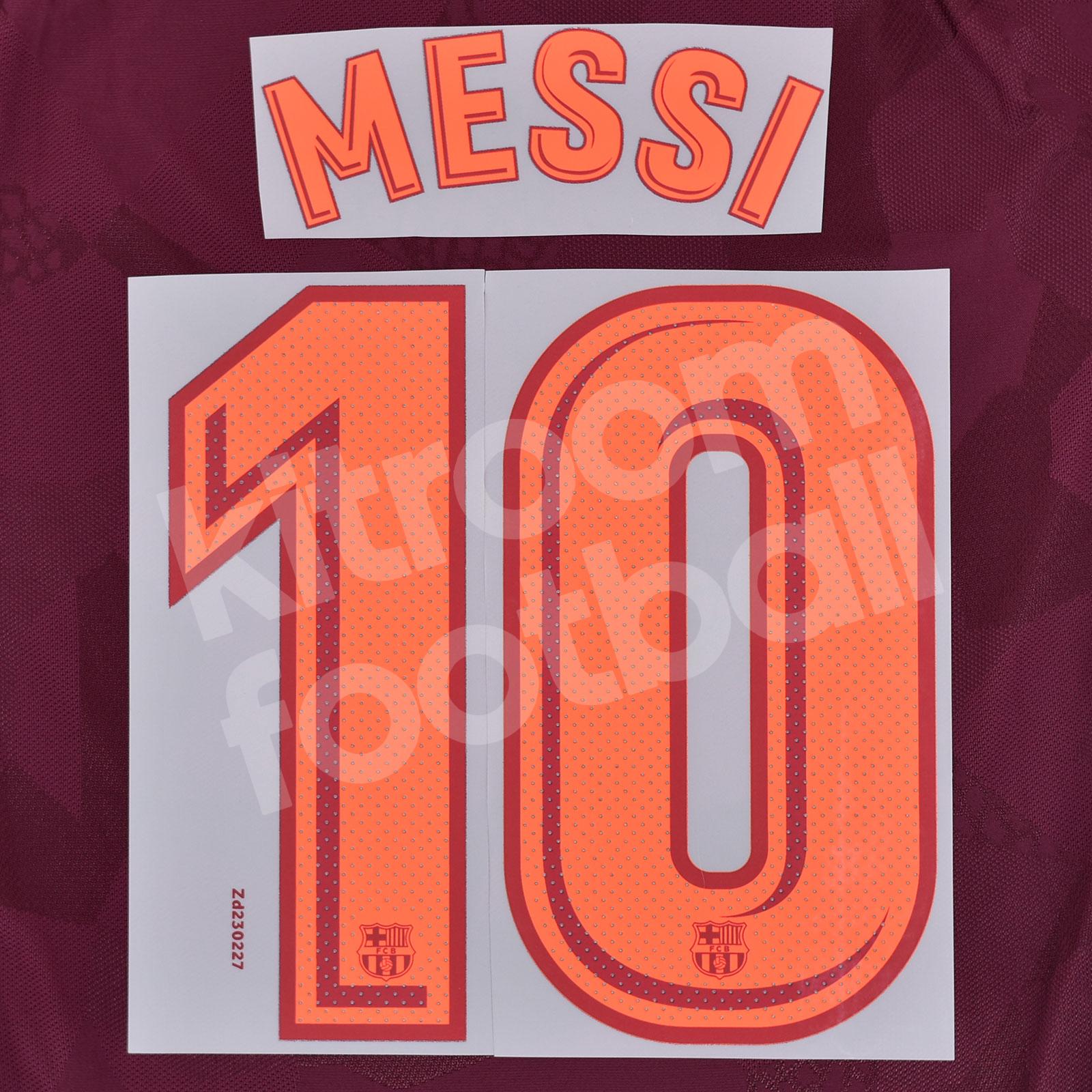 FIFA World Cup Qatar 2022 Argentina Name Number Set #10 MESSI Away Repro –  Kitroom Football