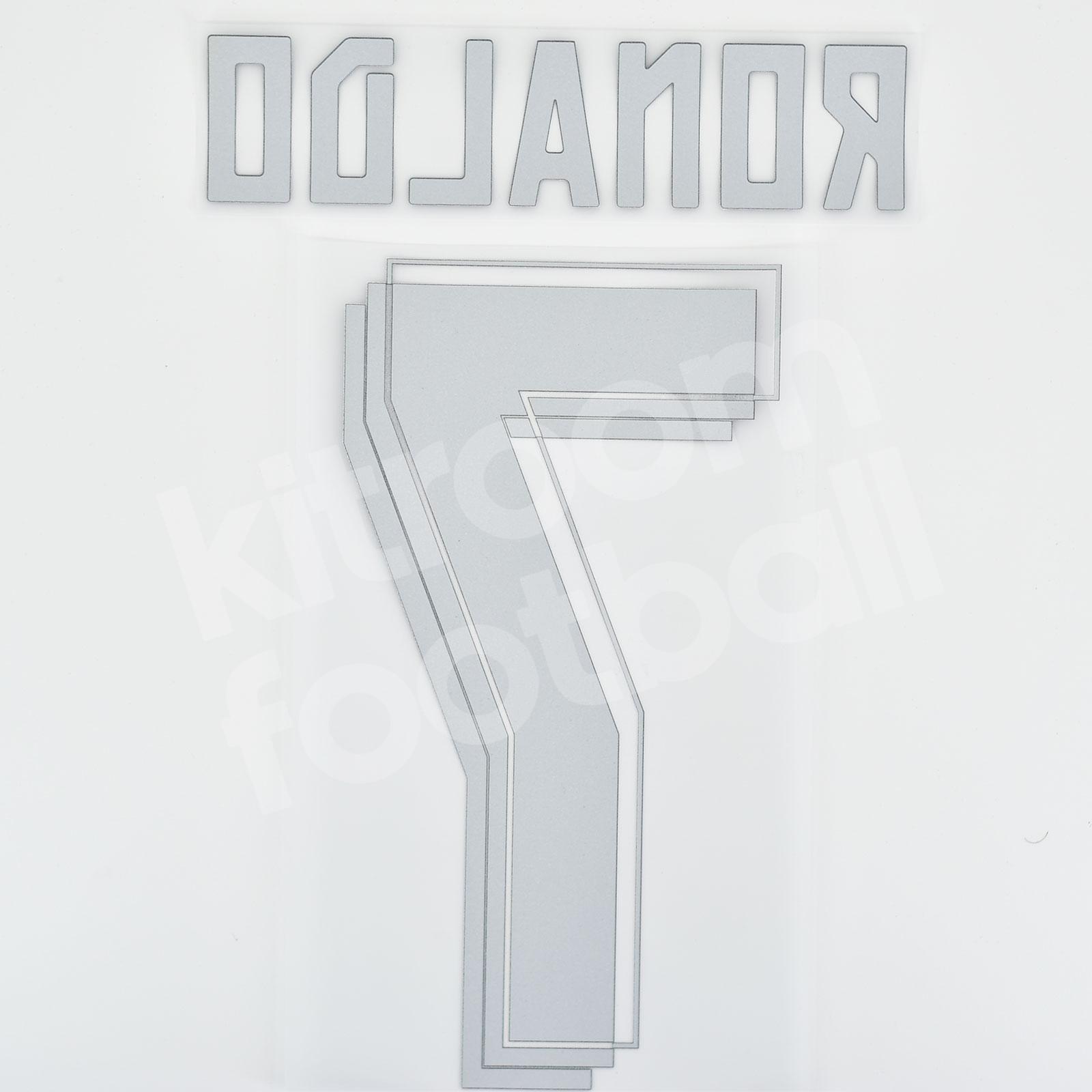 Sporting ID Real Madrid 2018/19 Home Ronaldo #7 Jersey Name Set