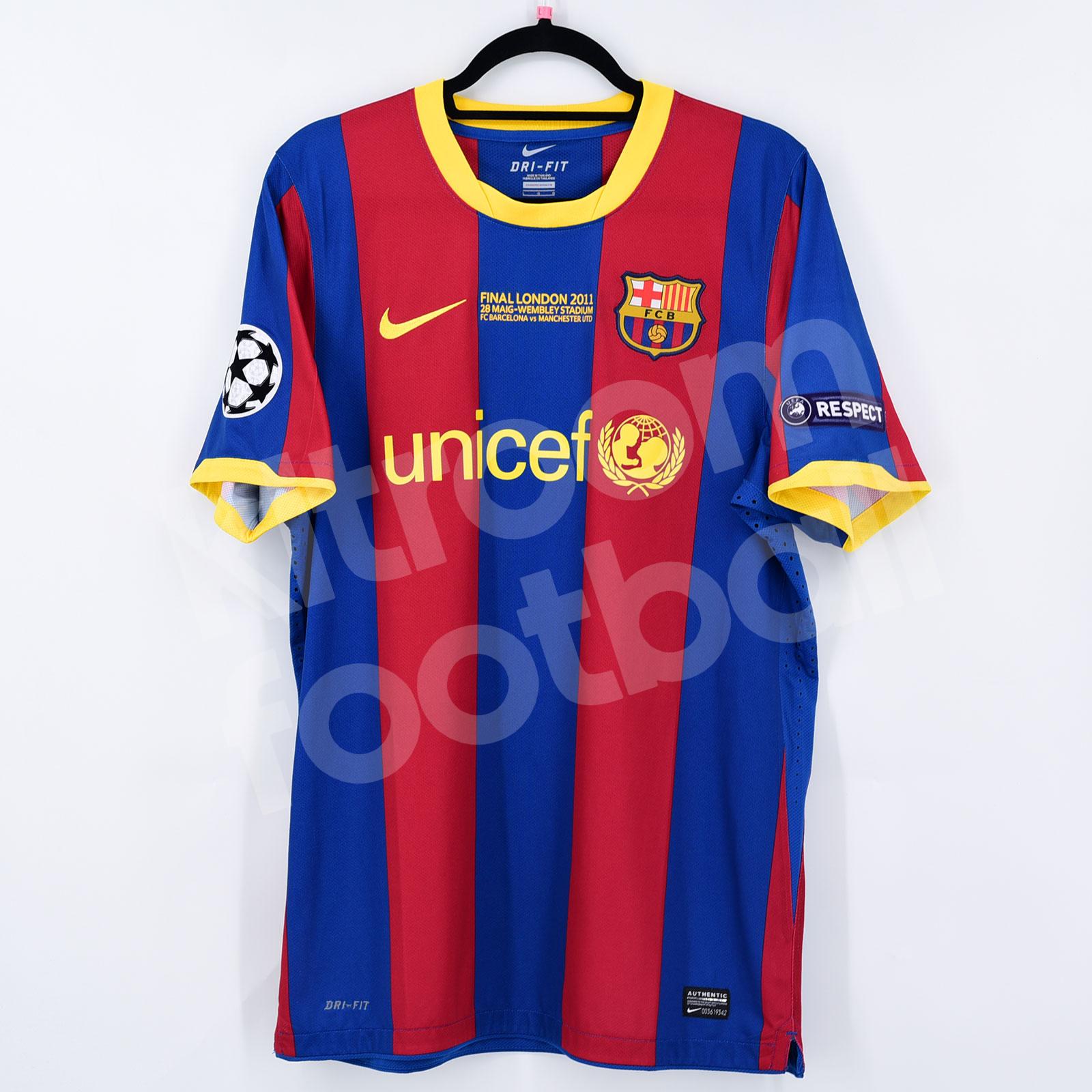 Jersey Barcelona 2020-21 Home kit Messi Champions League Player issue  kitroom