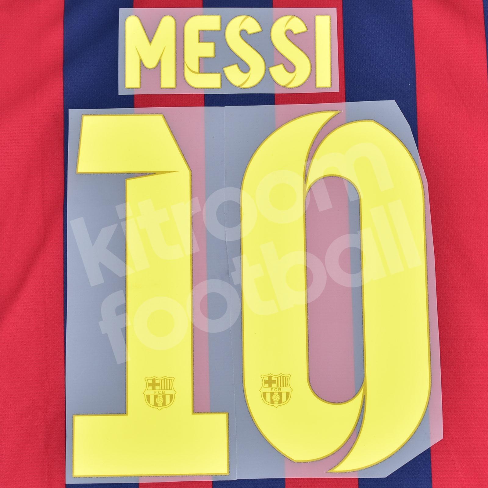 FIFA World Cup Qatar 2022 Argentina Name Number Set #10 MESSI Away Repro –  Kitroom Football