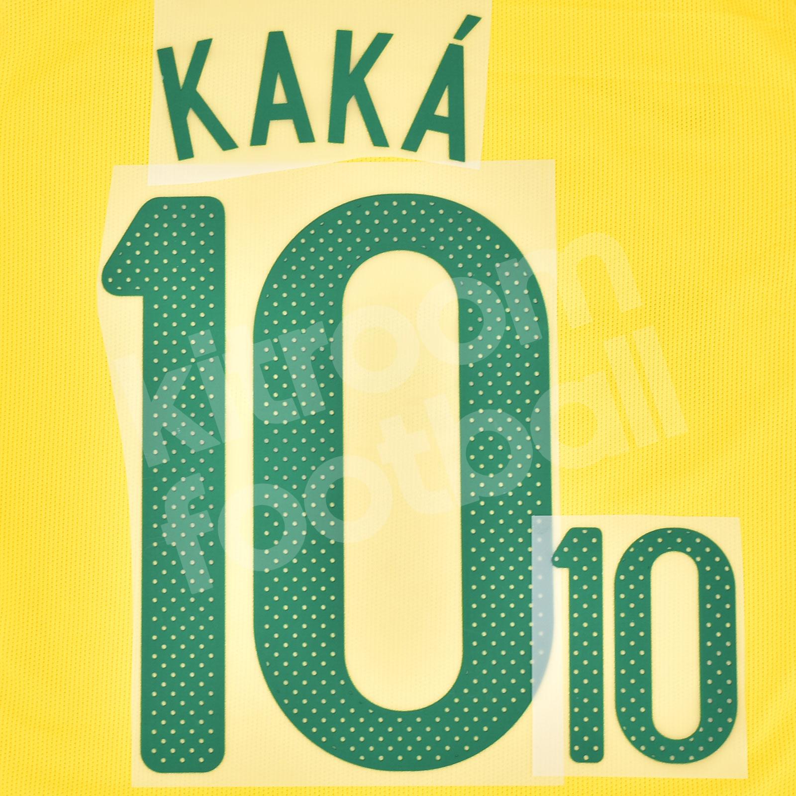 2010 Kaka, Brazil National Team, Match Worn Jersey vs. Zimbabwe