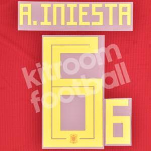 Argentina FIFA World Cup 2006 Away Name Number Set #19 MESSI Repro –  Kitroom Football