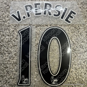 2010-12 Arsenal Premier League Away & Third Name Set #10 Van PERSIE (Repro)